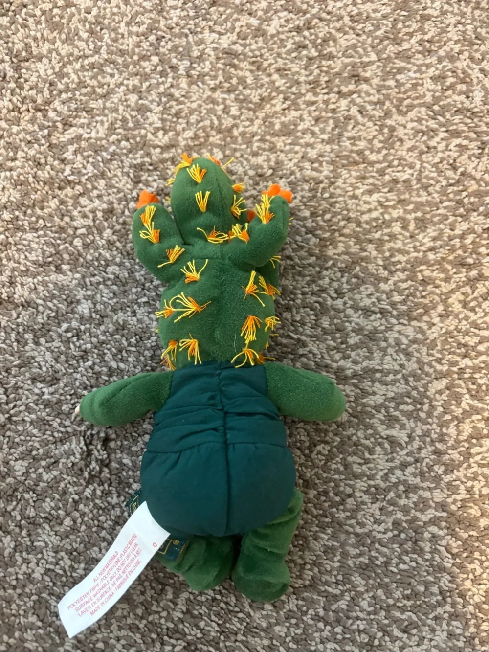 Green Cactus Baby Plush Cactus Costume Doll Anne Geddes collectible